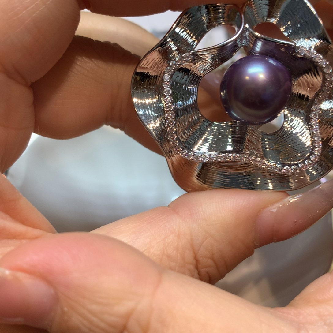 淡水珍珠胸饰未镶嵌