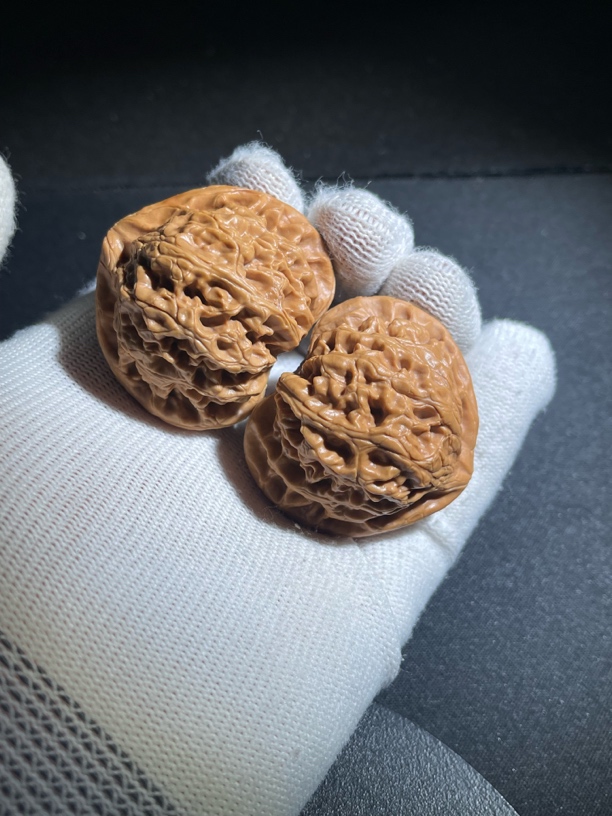 1228005全品无修桃心桩宫灯狮子头精品对 尺寸:42边38肚37高