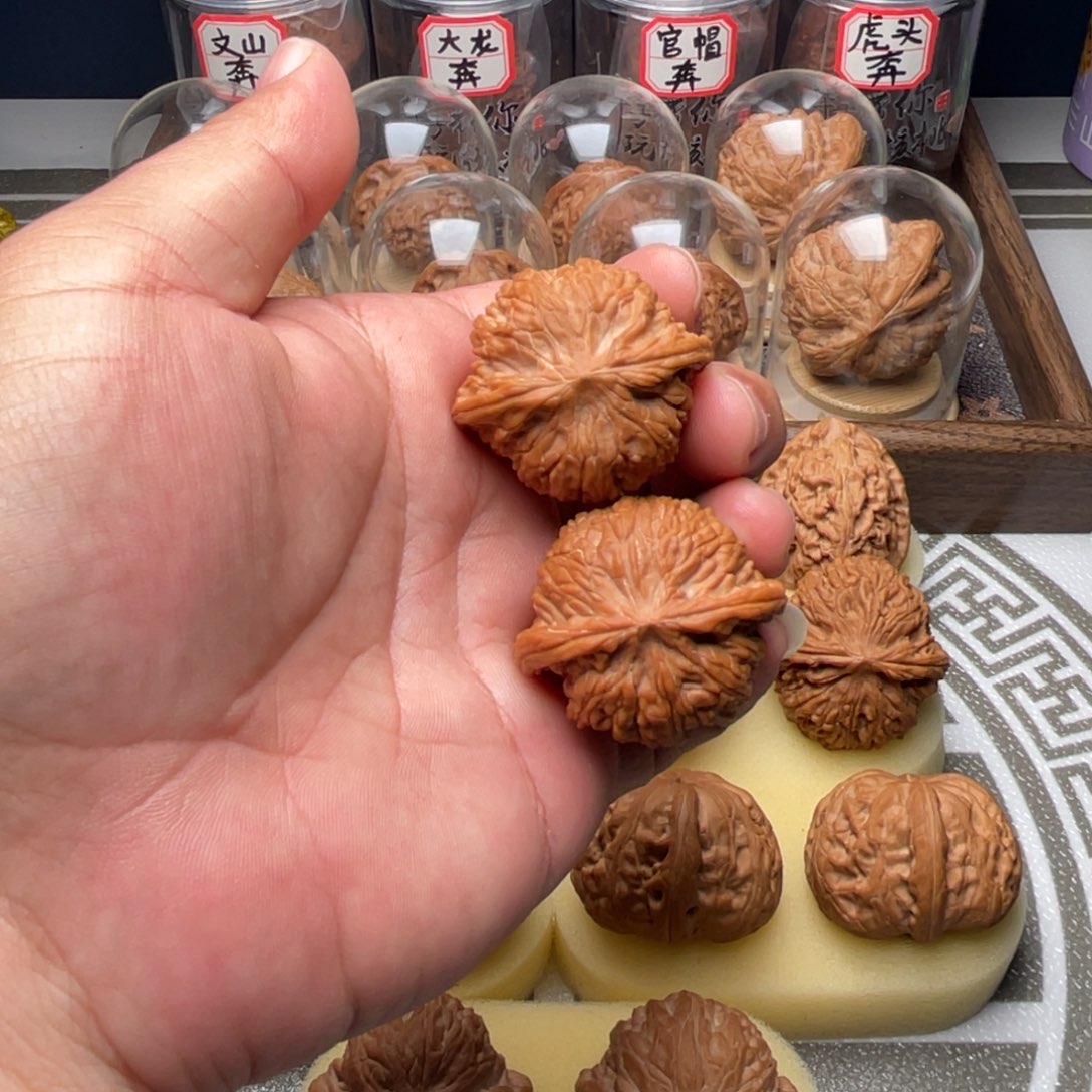 阿***友文玩核桃吊坠38全品磨盘