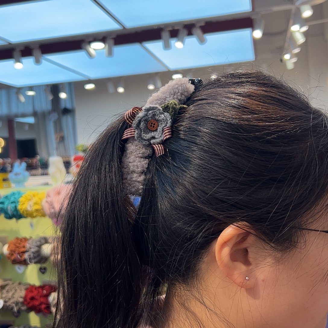 布艺非金属编号20大号香蕉夹