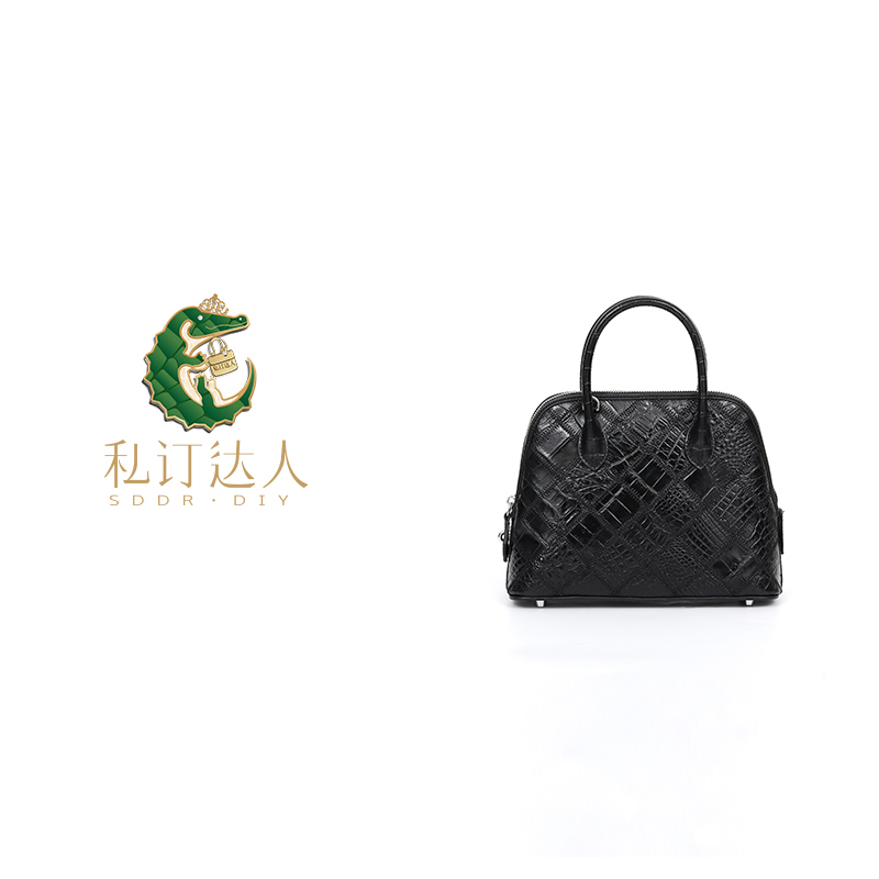 AI.BAGBURRY2025新上鳄鱼皮真皮女包轻奢女士包