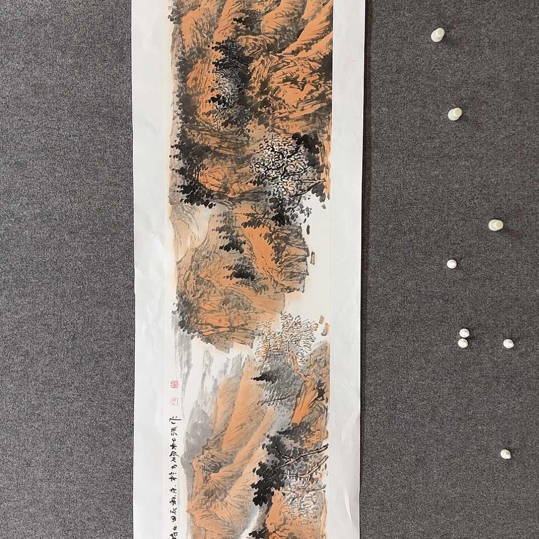国画杜浩老师手绘作品