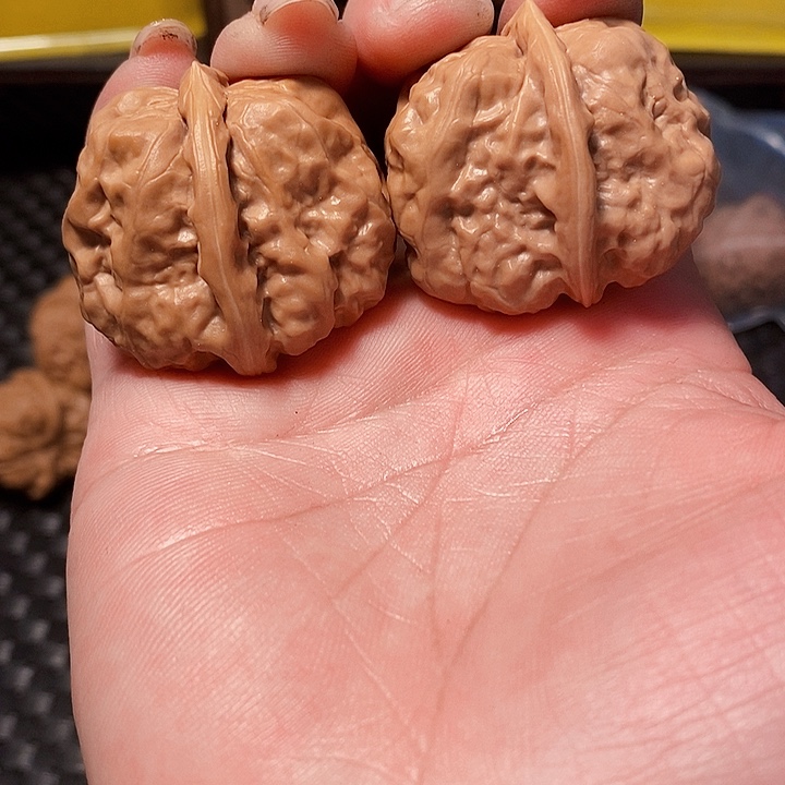 吊坠文玩核桃蛤蟆头，边35