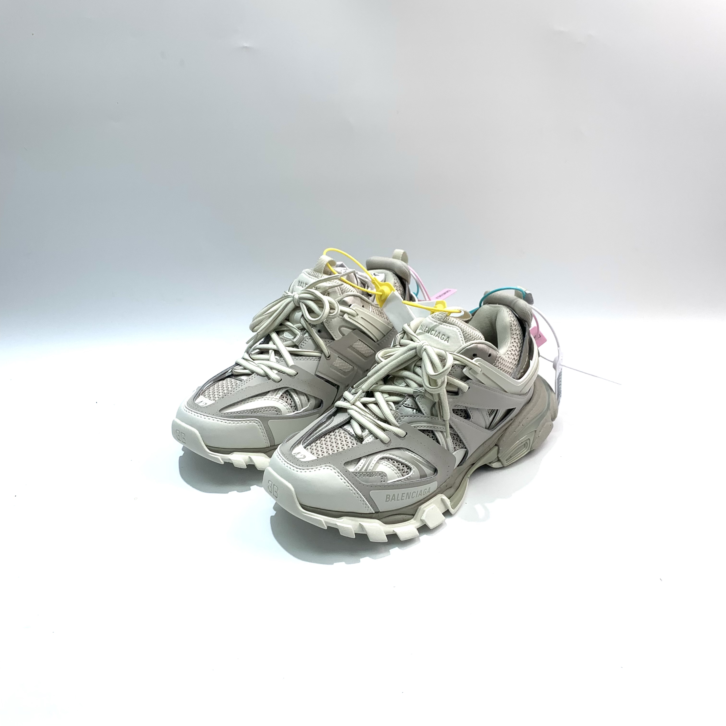 未使用 Balenciaga/巴黎世家 42码 奶茶色Track1.0老爹鞋bl0510