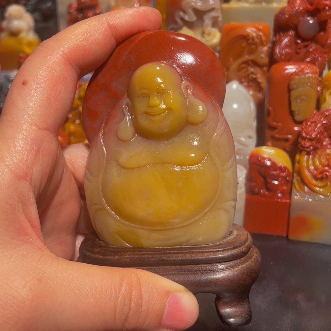 寿山石印石精美寿山