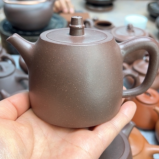 紫砂茶壶池*赞黄龙山原矿