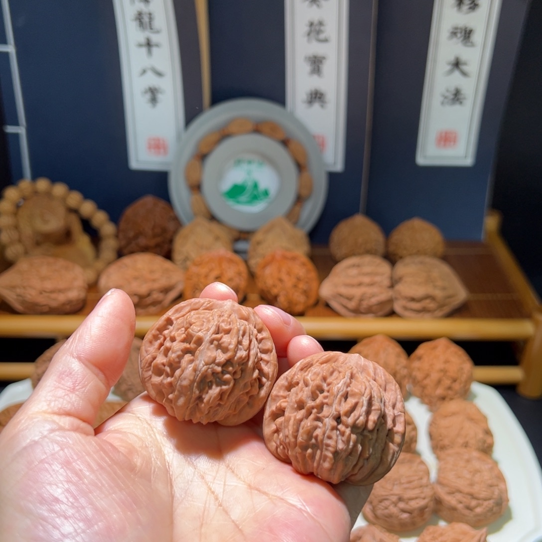 境***造文玩核桃把件楼子