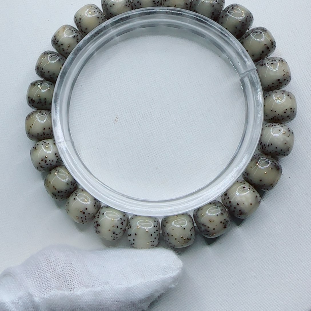 手串星月菩提通体一线天10×9一朵果a11