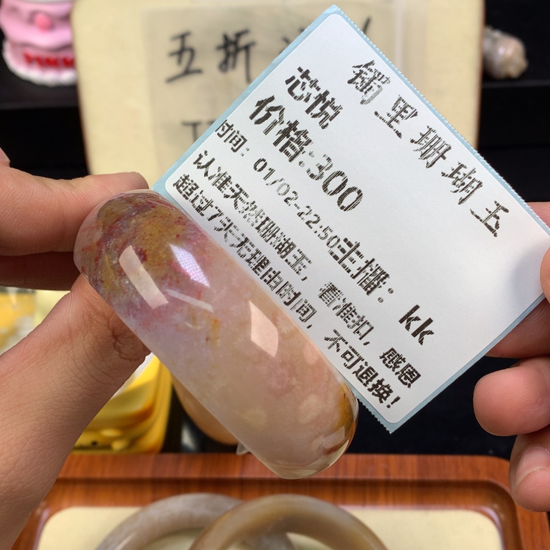 芯***悦硅化珊瑚（珊瑚玉）未镶嵌颈饰