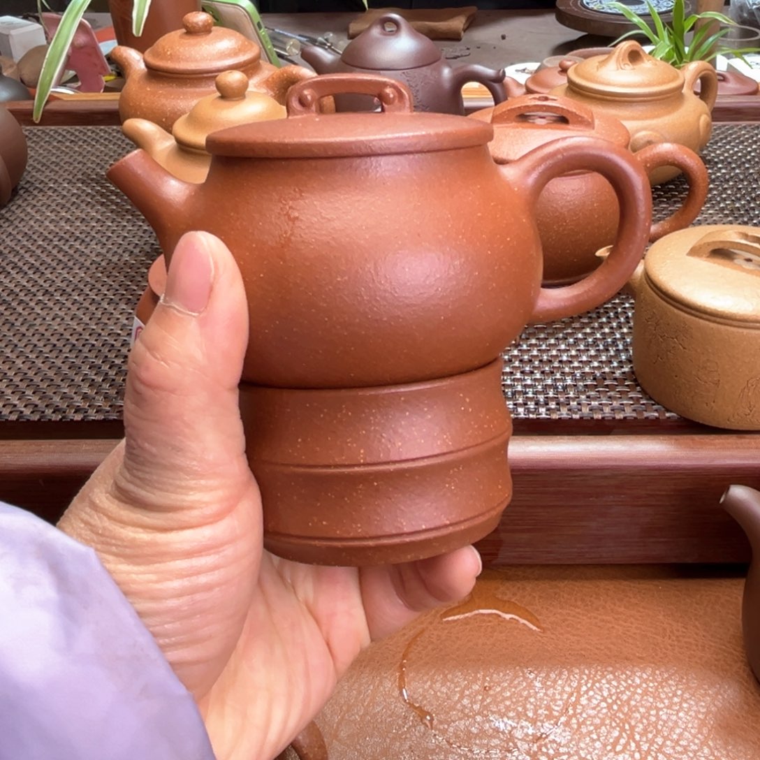 紫砂茶壶如意汉瓦150