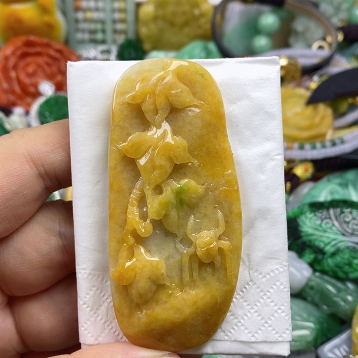 翡翠吊坠(不含链)未镶嵌