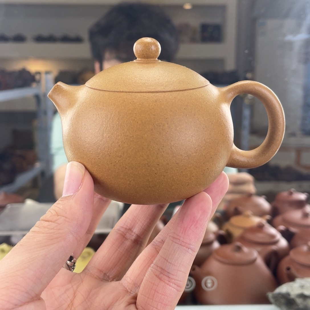 茶壶紫砂160cc黄金段茶壶
