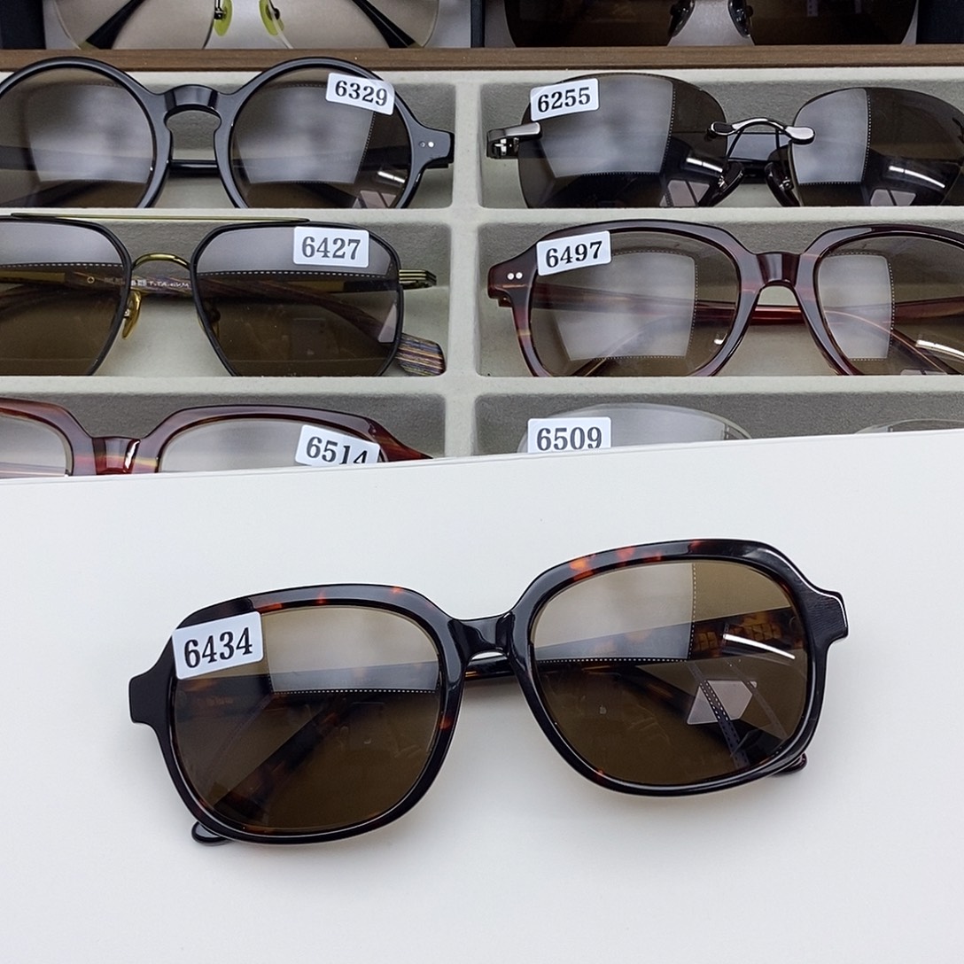 全框款800弯天然全净体深色茶水晶石头镜