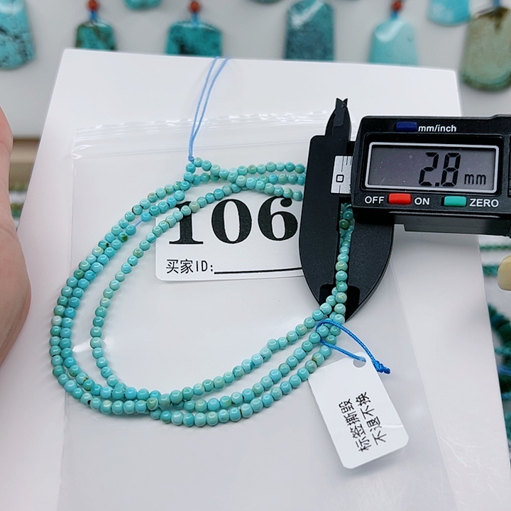 绿松石颈饰未镶嵌