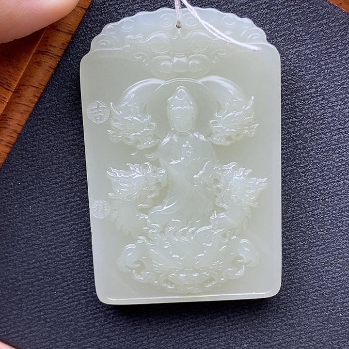 和田玉挂件未镶嵌K***?