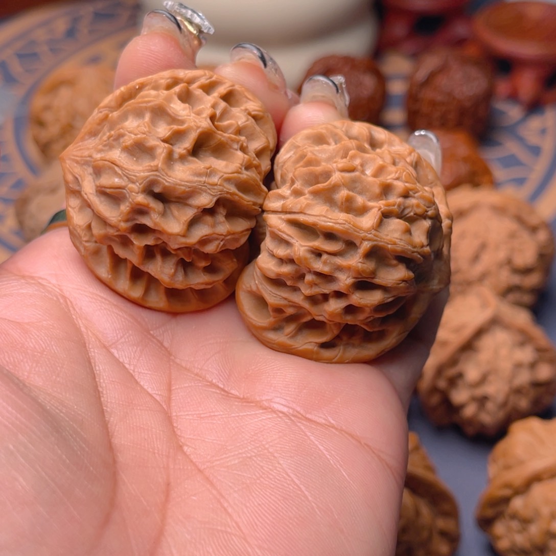 文玩核桃把件修**士42龙门涧