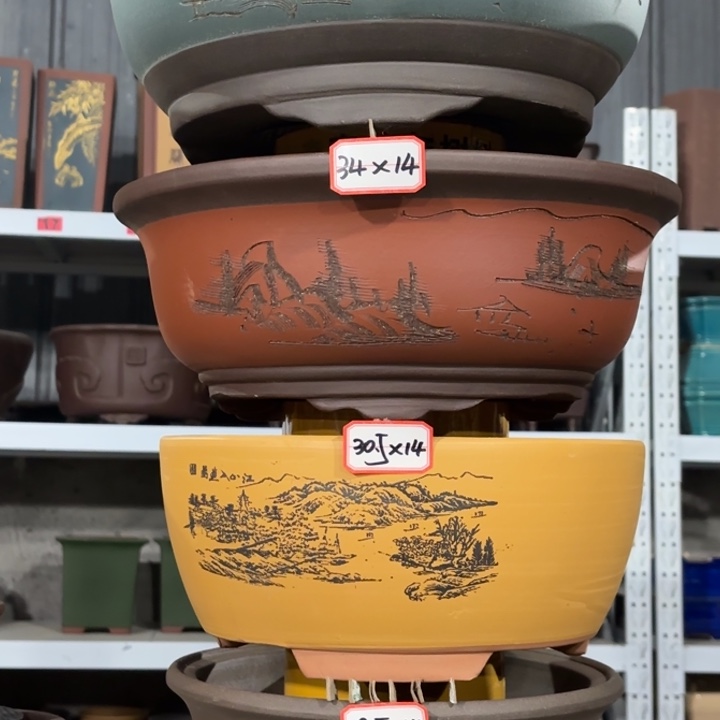 紫砂花盆              100-4