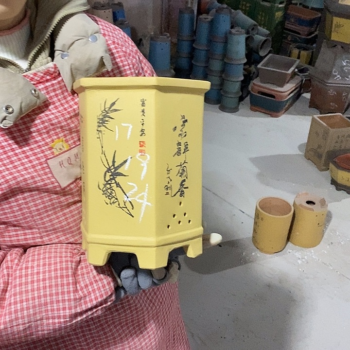 紫砂花盆紫砂花盆