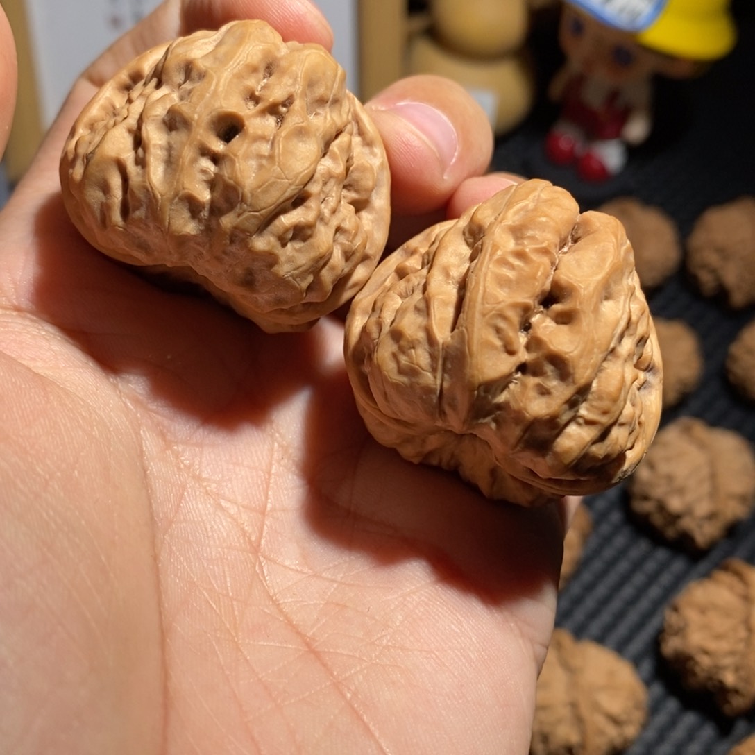 文玩核桃把件4开背肉蛙