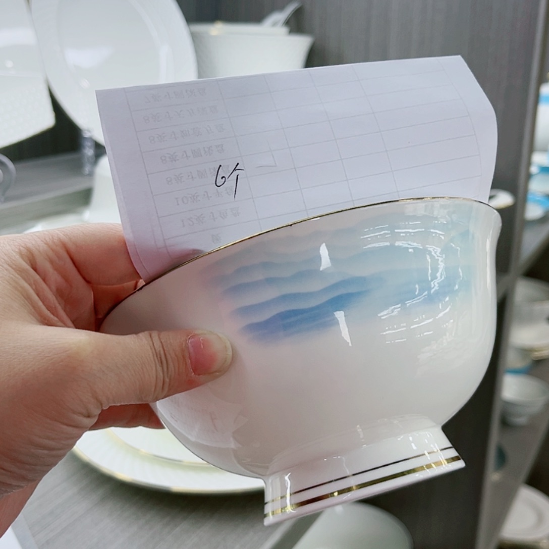 景德镇高档骨瓷碗盘