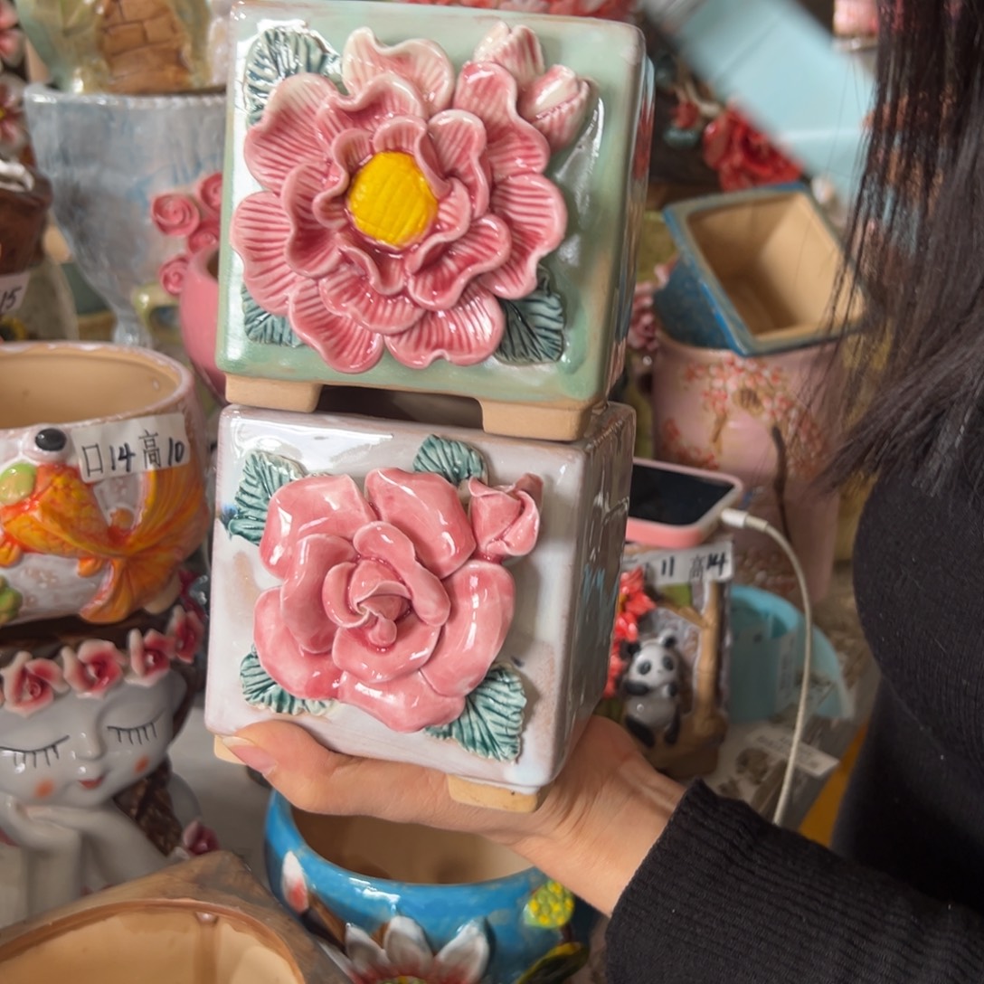 花盆，拍满20发货，退款拉黑