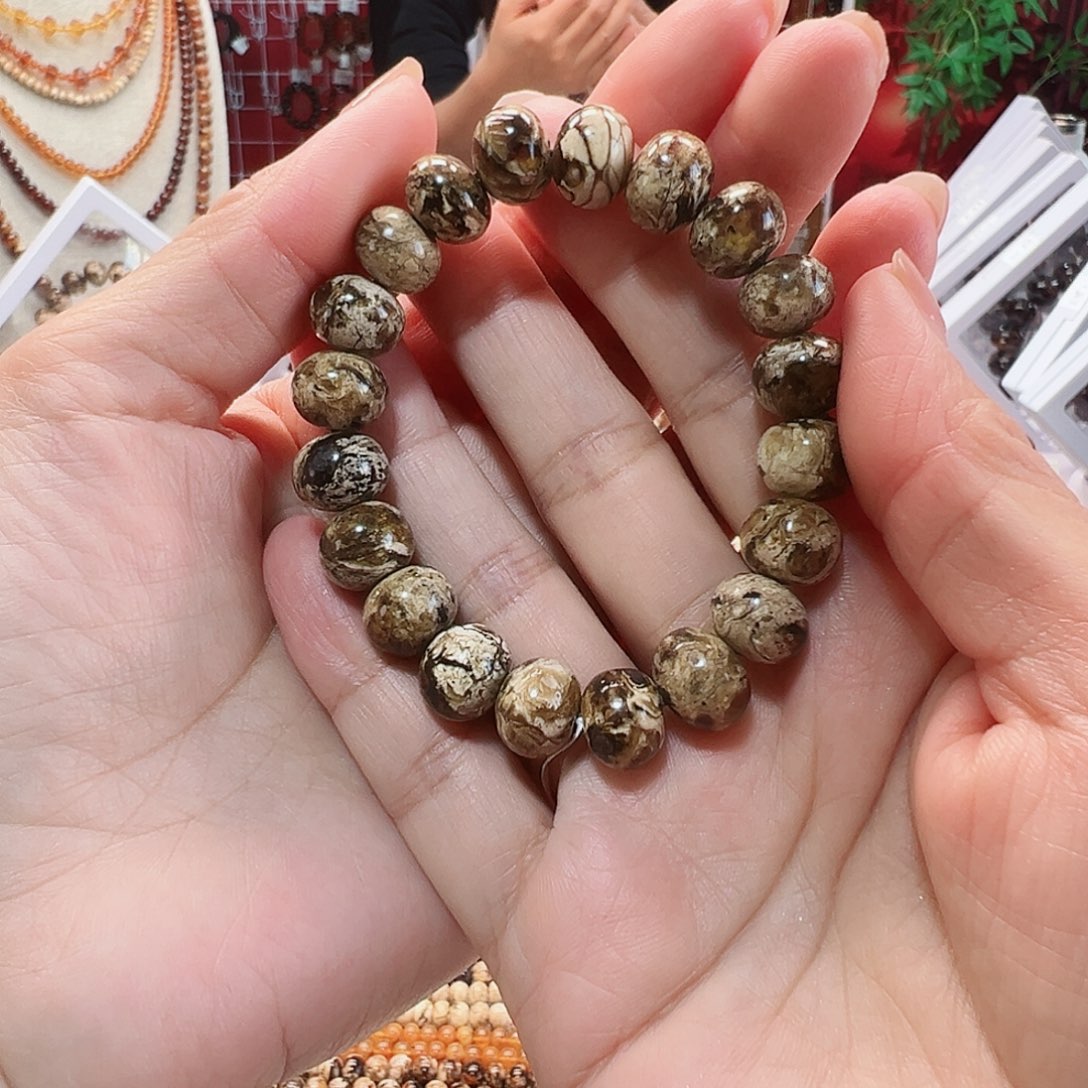 琥珀裸石未镶嵌五**通抚顺琥珀11干白花