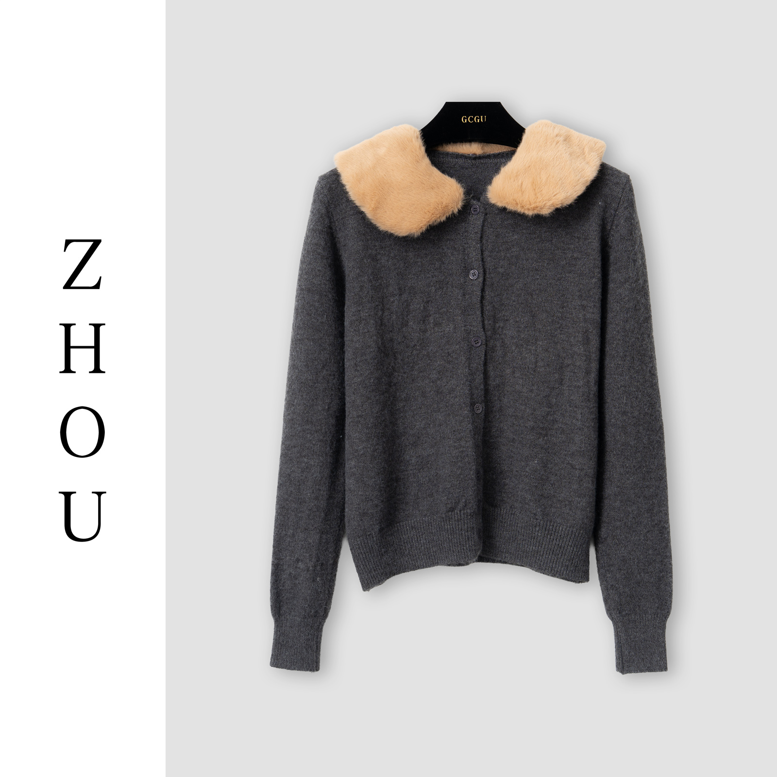 （周哥甄选）深灰上衣-32255