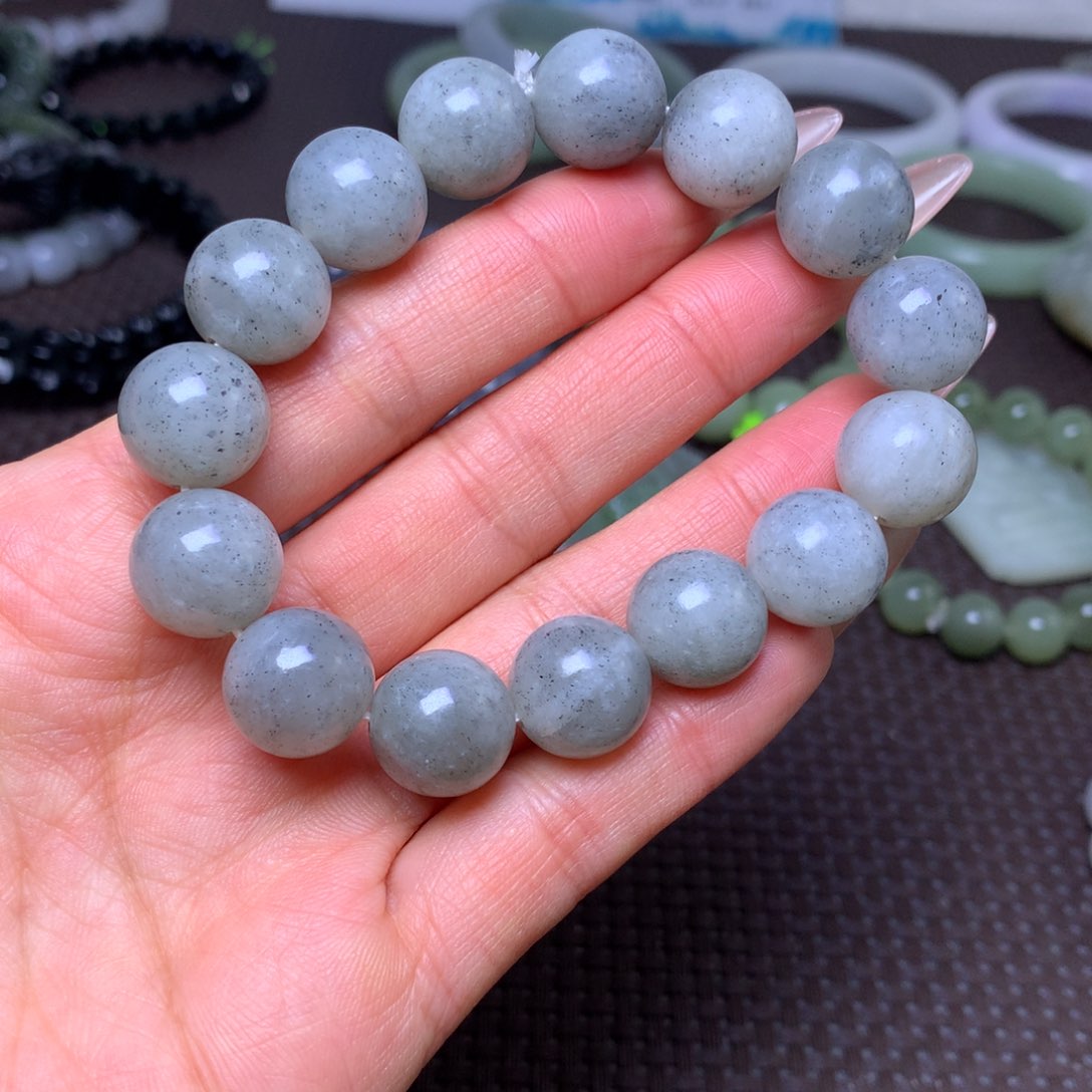 未镶嵌手串和田玉卡14