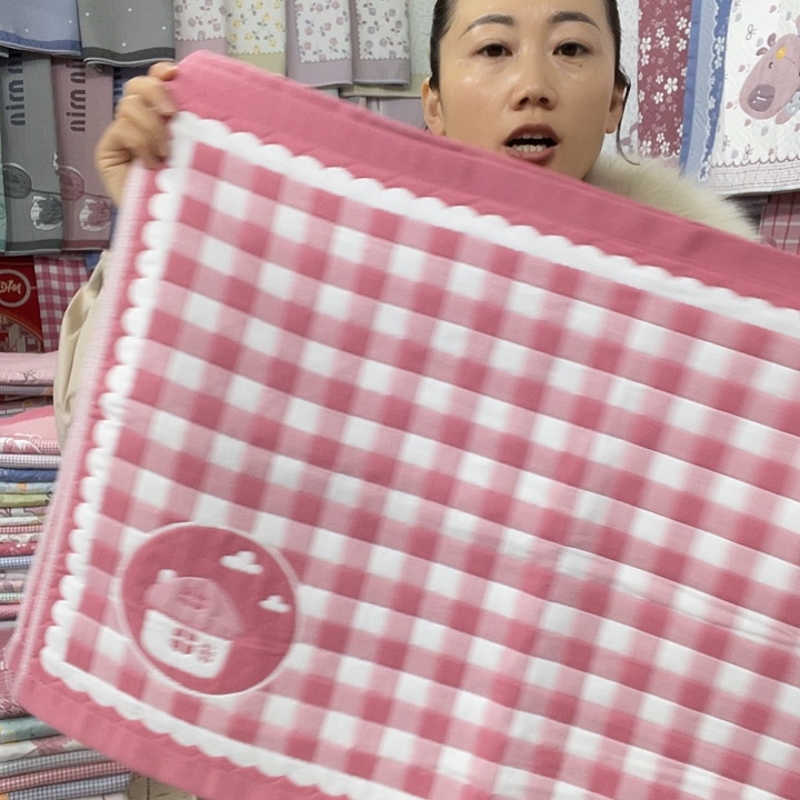 棉特价粉色小房子