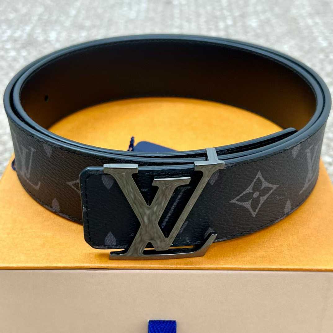 未使用 LouisVuitton/路易威登 黑白老花腰带