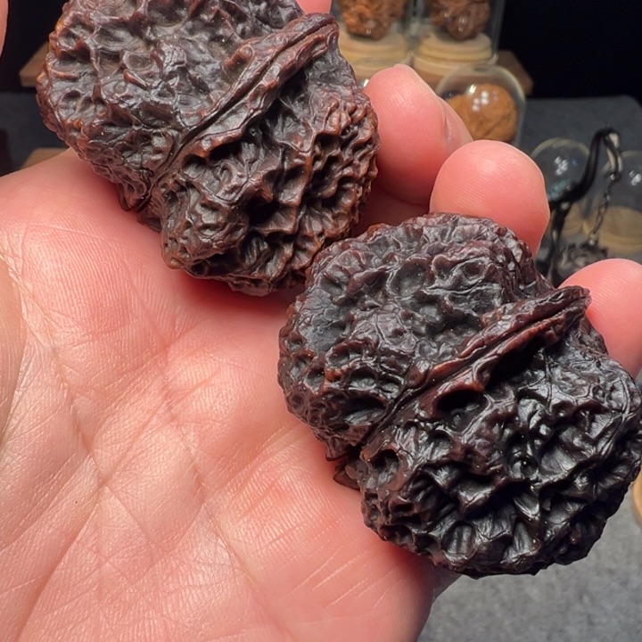 文玩核桃把件苍山神鹰47mm