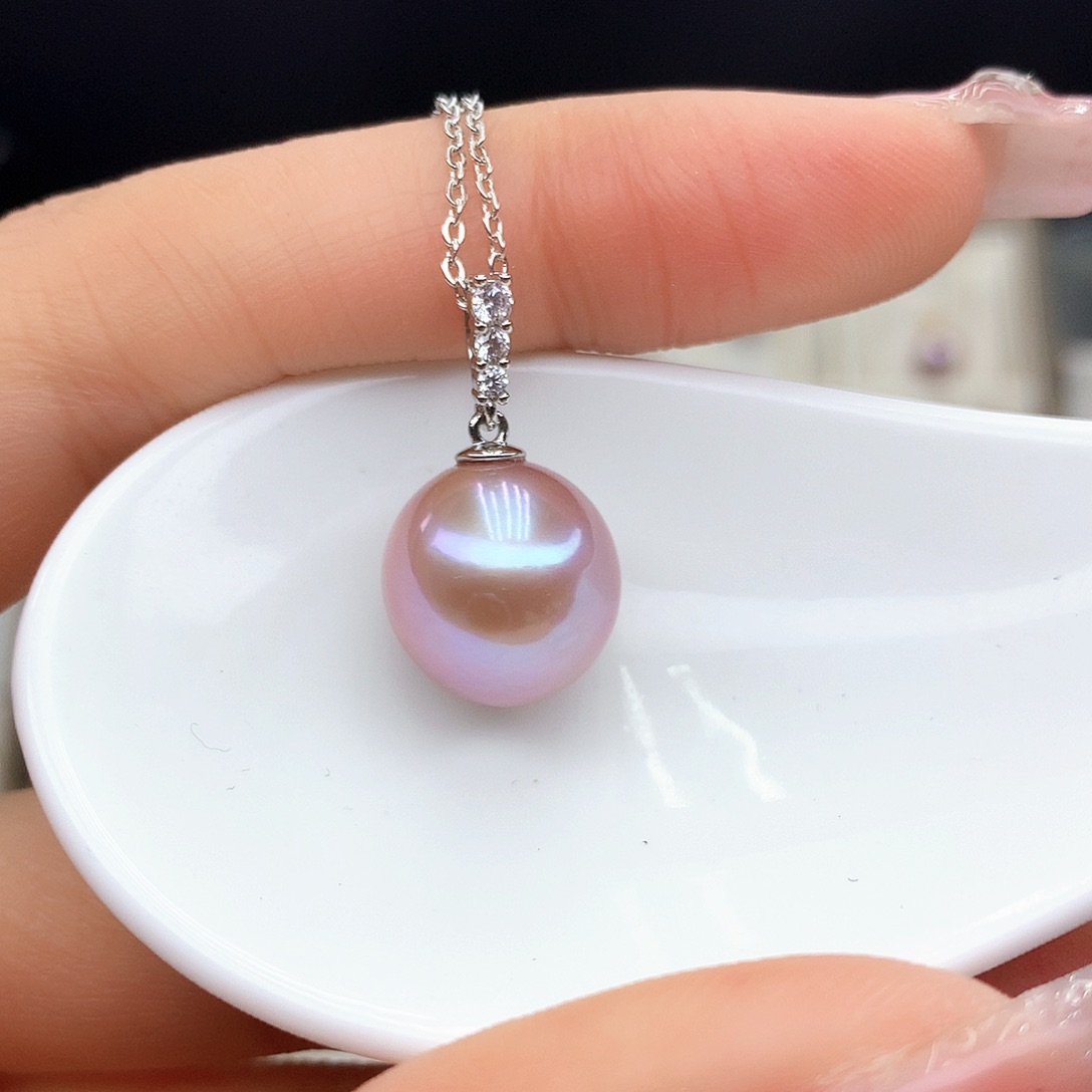 淡水珍珠颈饰合金