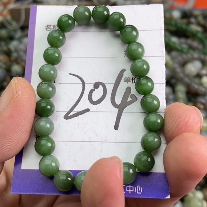 和田玉手链未镶嵌