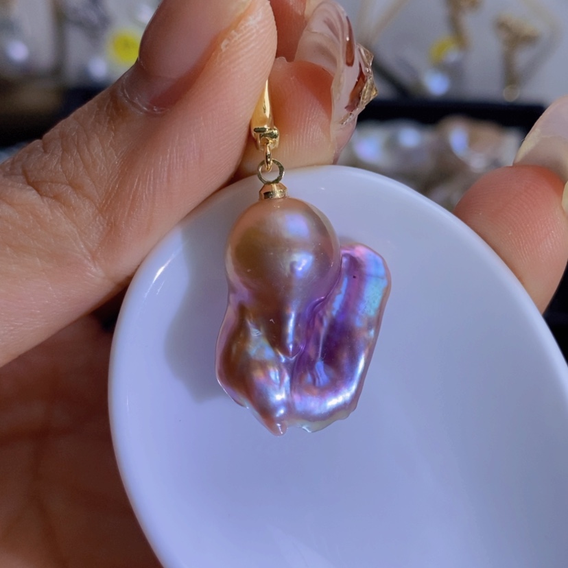 【闪购商品】淡水珍珠天然淡水珍珠合金