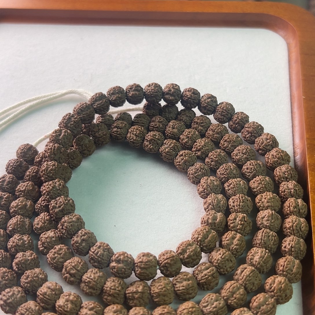 银S925老树梅花，深沟深纹，原皮原色