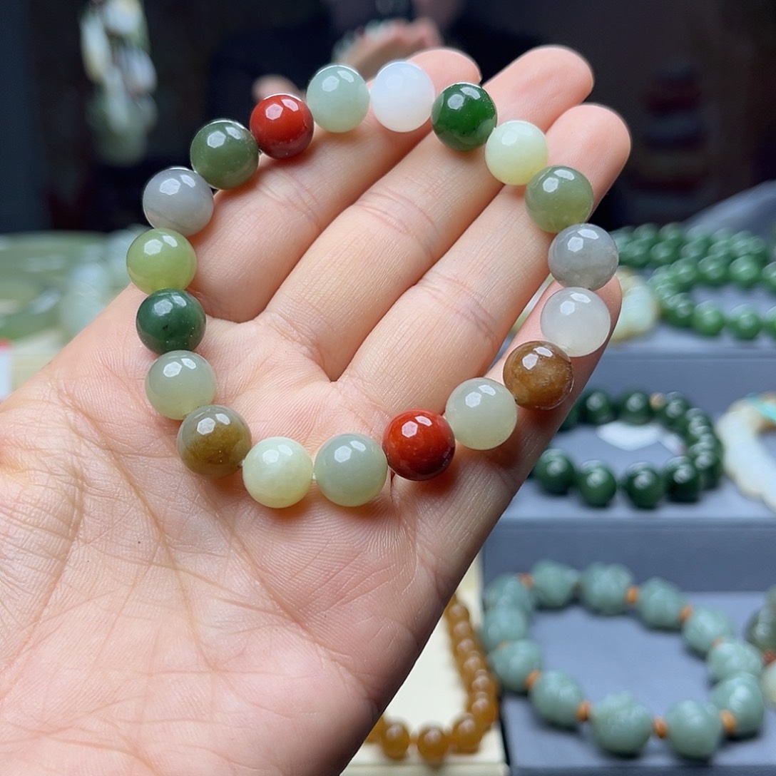 和田玉手链未镶嵌