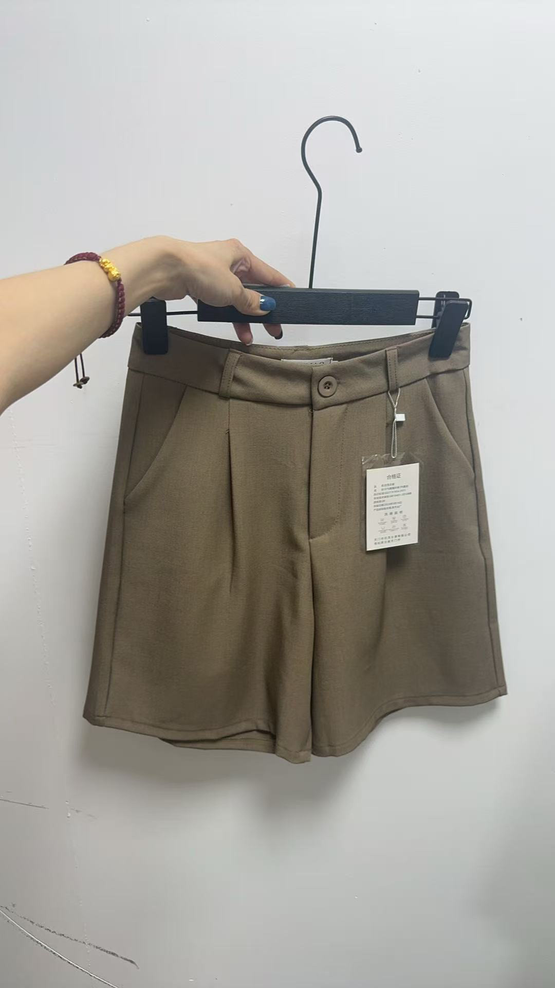 短裤高腰百搭夏季天显高女短裤女士