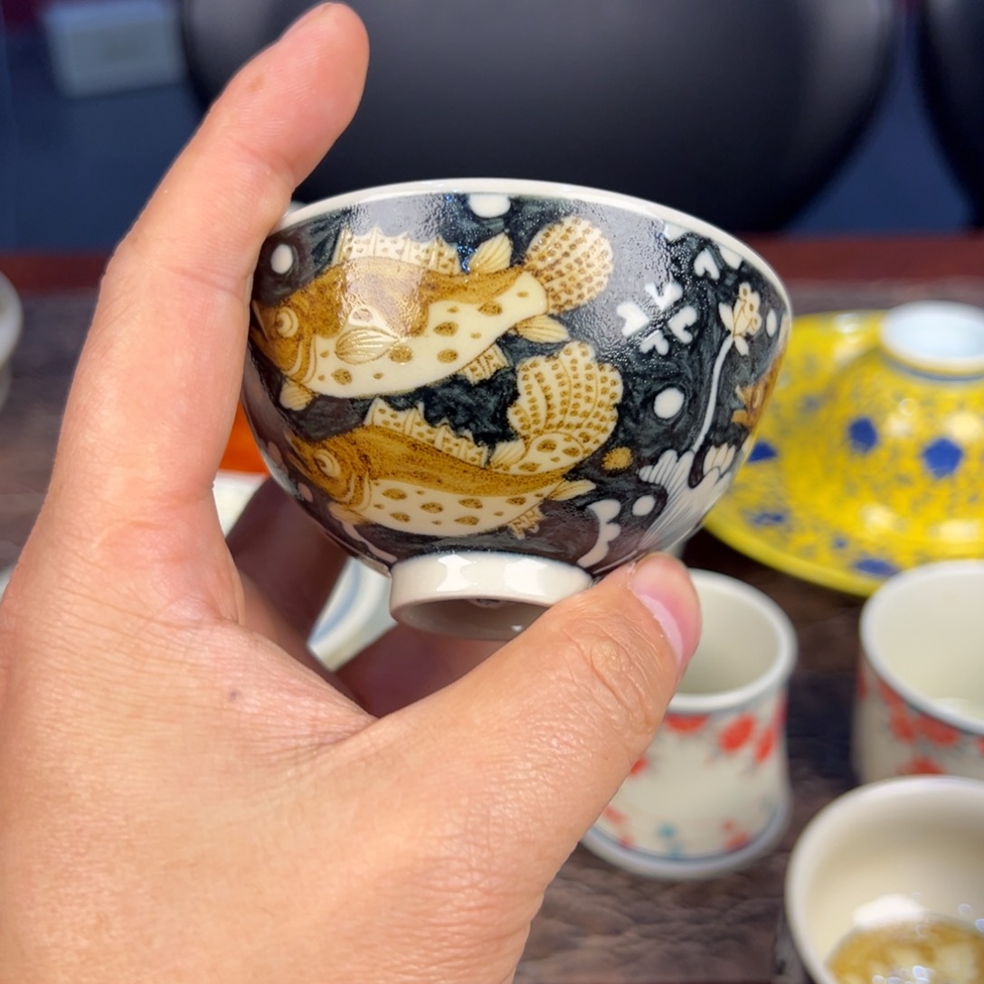 杯景德镇手绘陶瓷