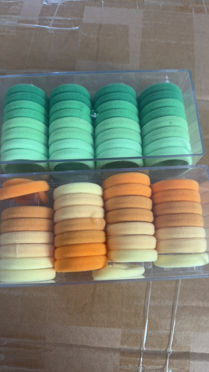 发饰饰品皮筋民族风原创设计日韩可爱发圈套装手工彩色弹力发绳女