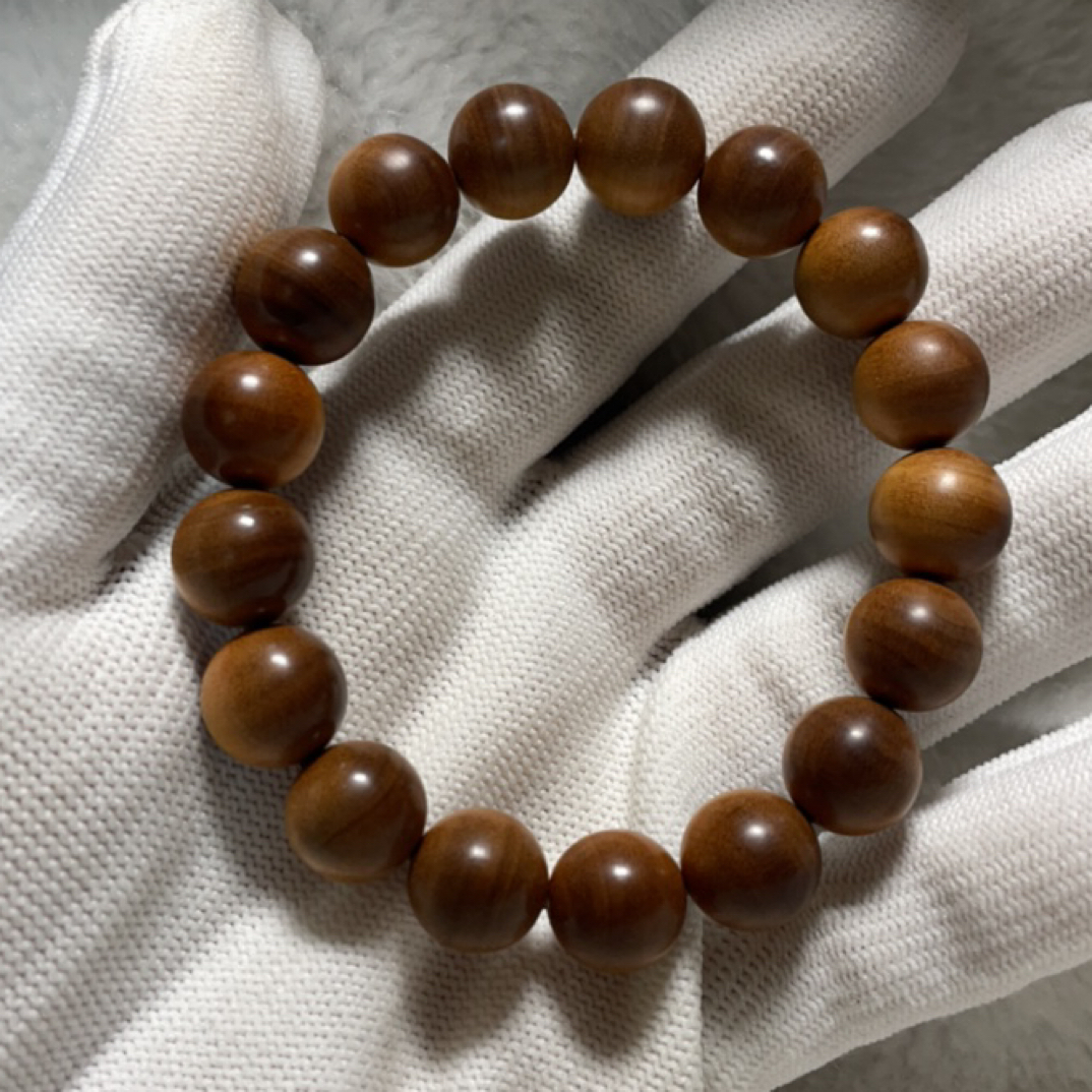 老山檀香1.2单圈手串黑肉横纹  福利款  奶凉韵