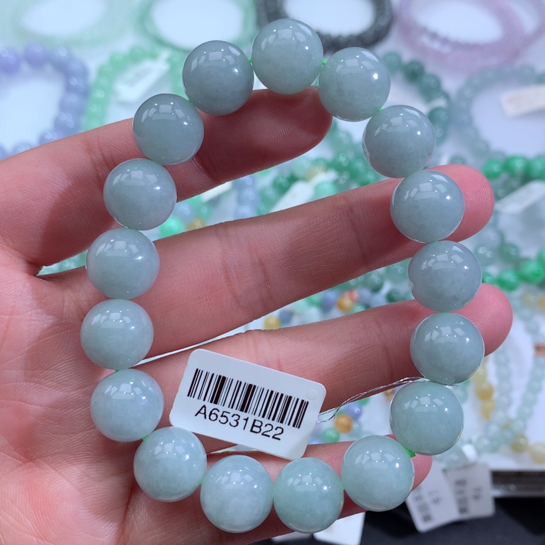 翡翠手链未镶嵌天然