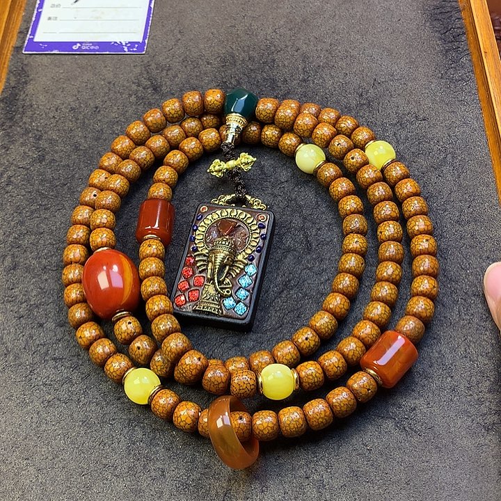 星月菩提吊坠脖挂