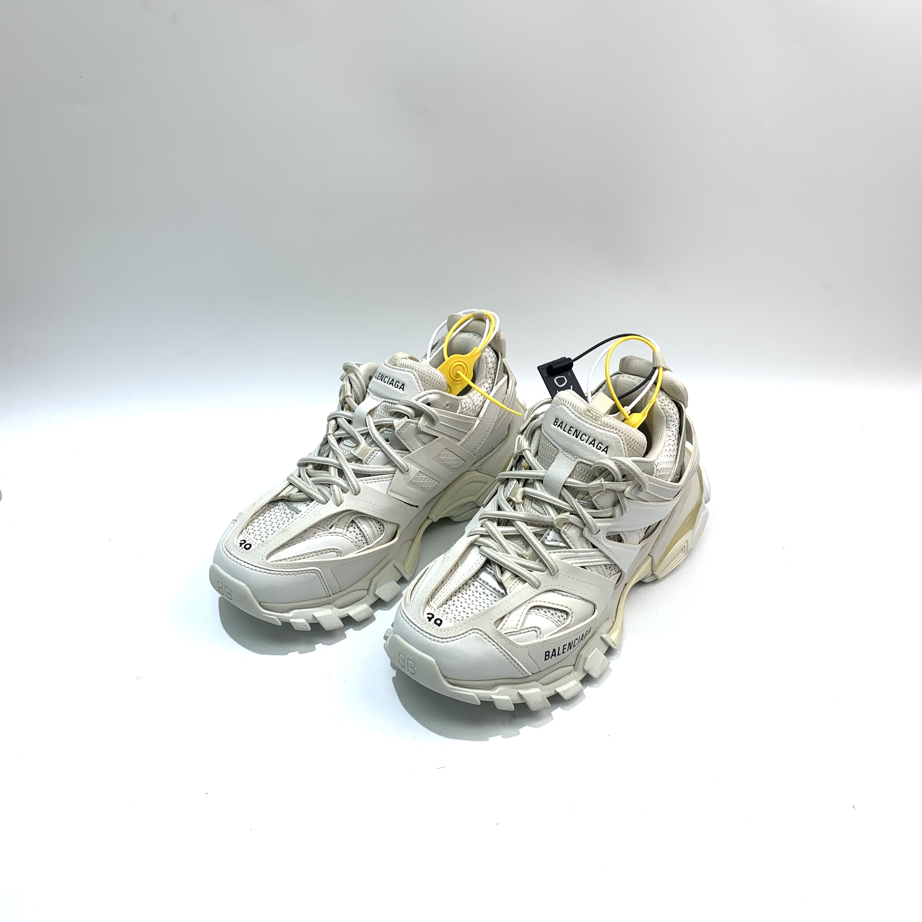 99新 Balenciaga/巴黎世家 39码 白色Track1.0老爹鞋 SY0378