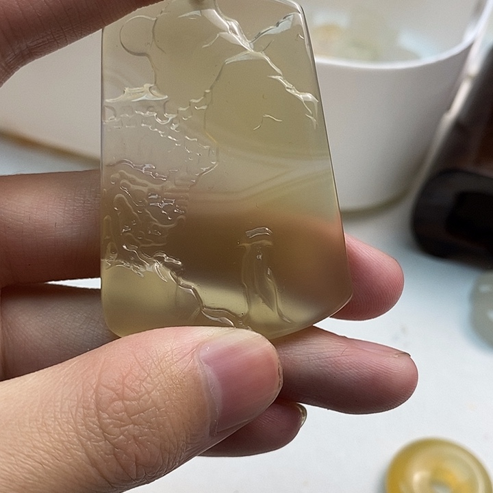 玛瑙/玉髓未镶嵌颈饰玛瑙