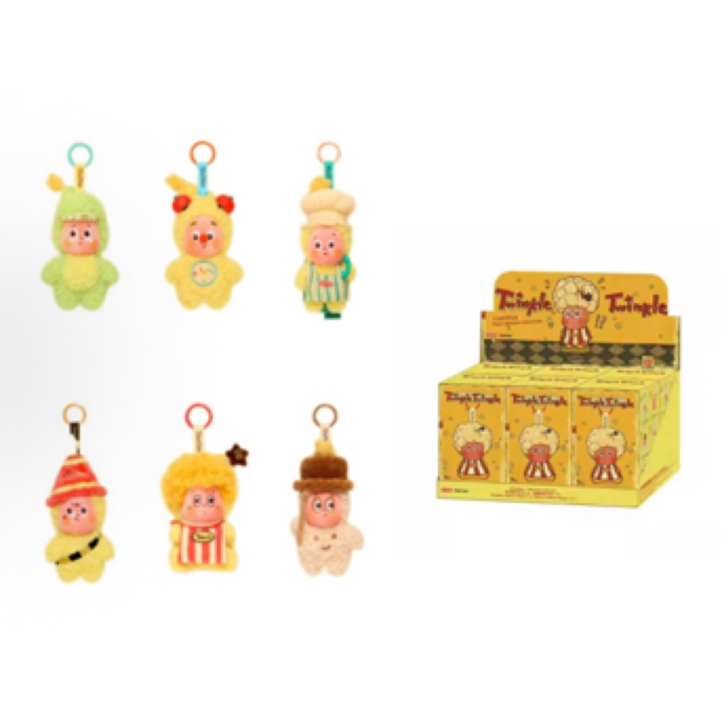 星星人系列 123！星星人 毛绒挂件 潮流 盲盒