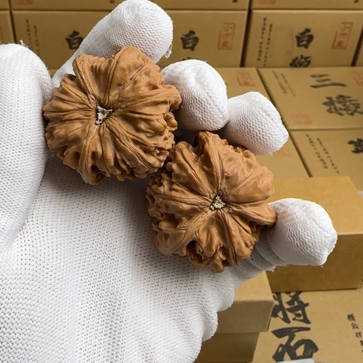 文玩核桃吊坠s****n简单包装玉龙三棱