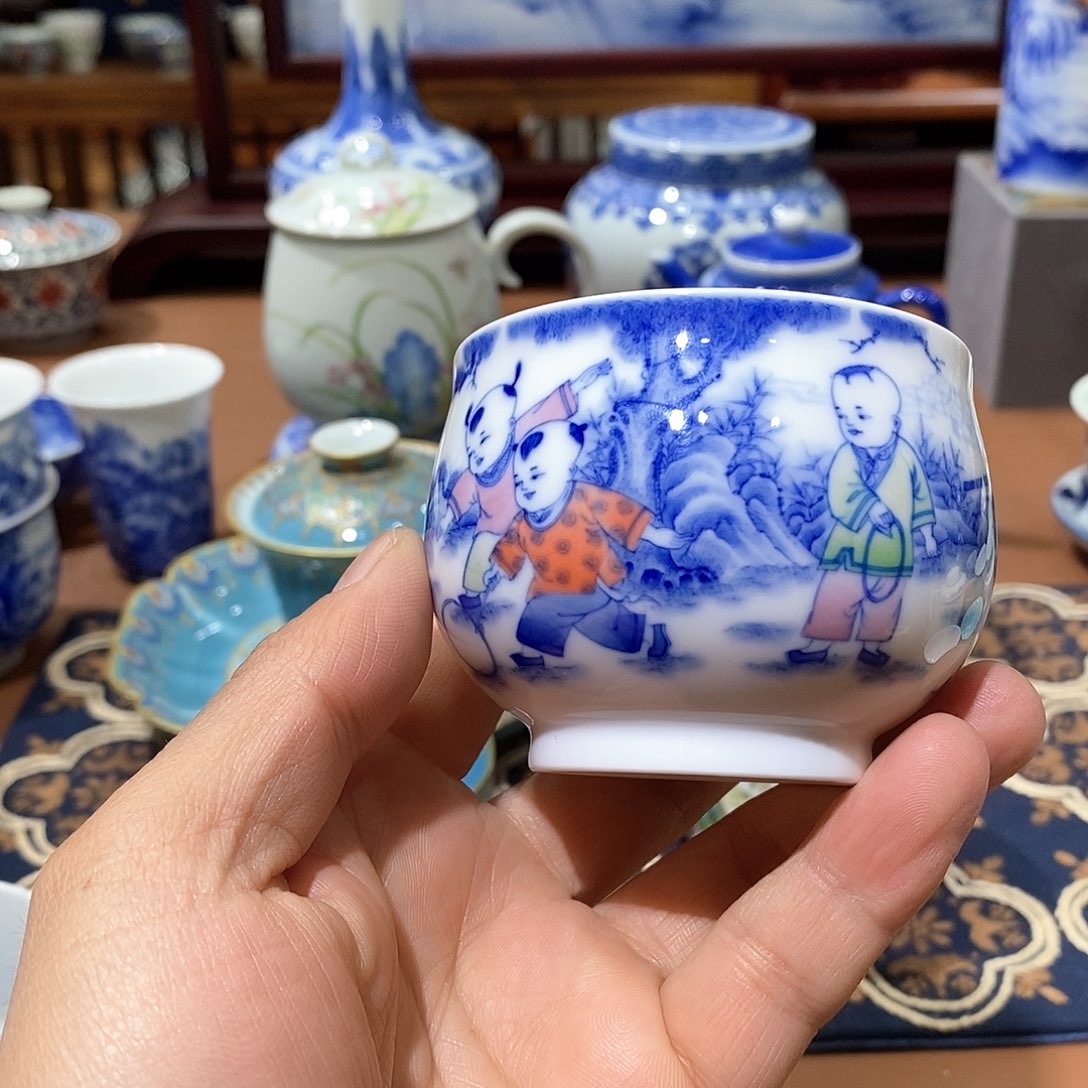 瓷片景德镇旭日堂陶瓷