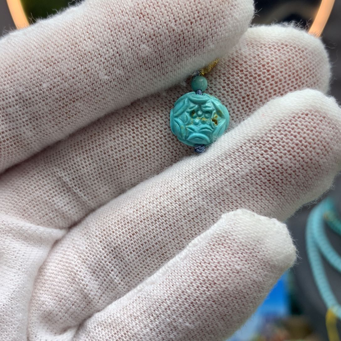 绿松石挂件未镶嵌