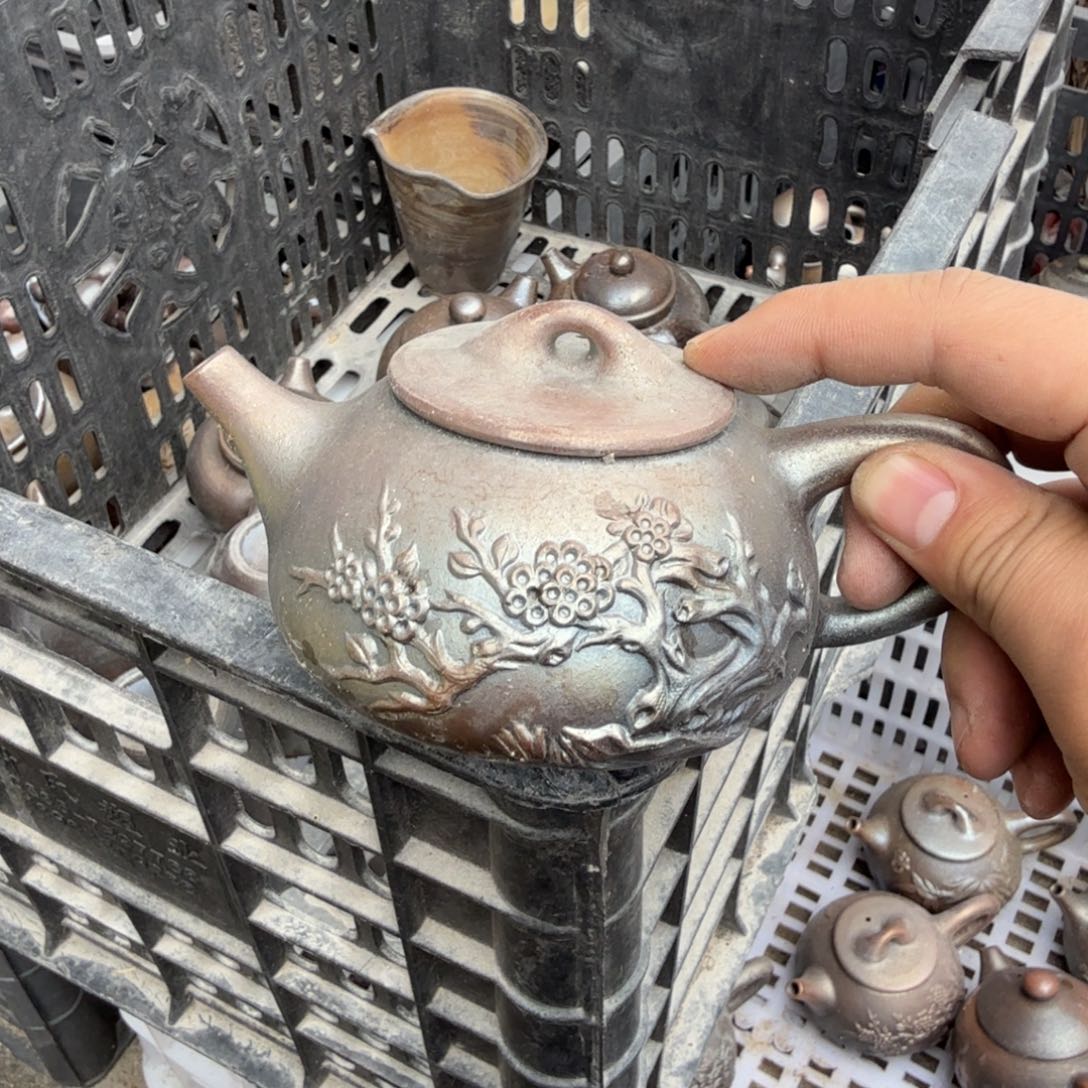 紫泥陶瓷茶具微瑕介意勿拍