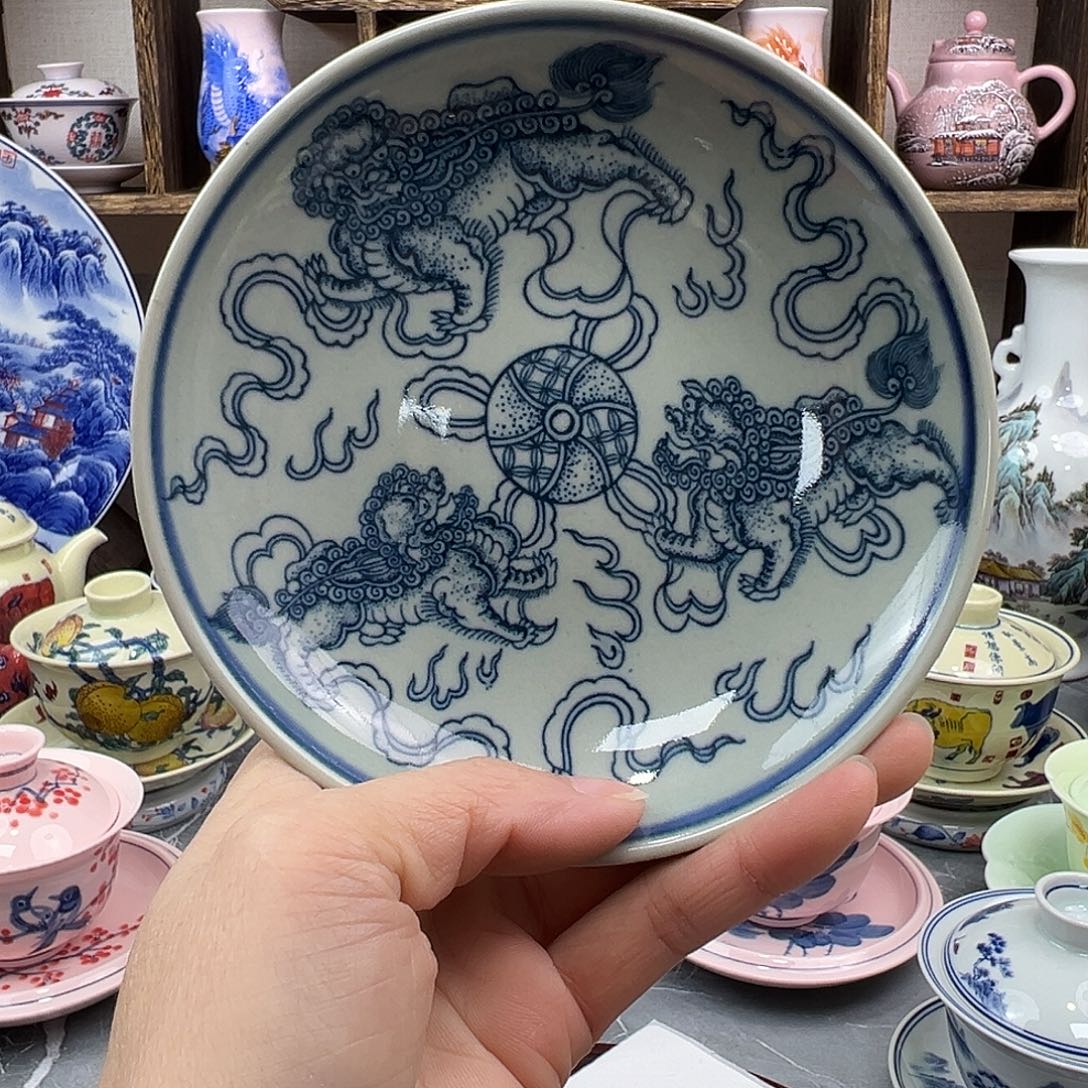 陶瓷盘景德镇陶瓷567老厂瓷79